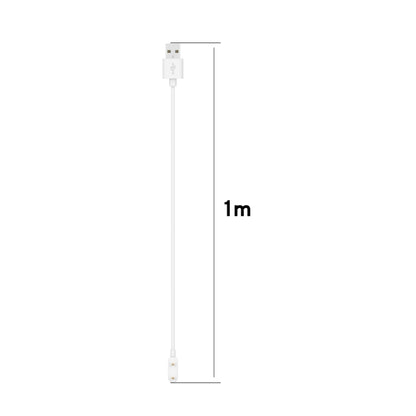 For Keep Band B4 Smart Watch Magnetic Charging Cable, Length: 1m(White) - Charger by buy2fix | Online Shopping UK | buy2fix