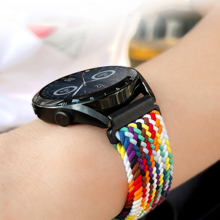 For Google Pixel Watch Metal Buckle Nylon Watch Band(Starlight Color) - Watch Bands by buy2fix | Online Shopping UK | buy2fix