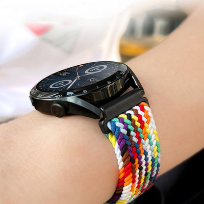 For Google Pixel Watch Metal Buckle Nylon Watch Band(Starlight Color) - Watch Bands by buy2fix | Online Shopping UK | buy2fix