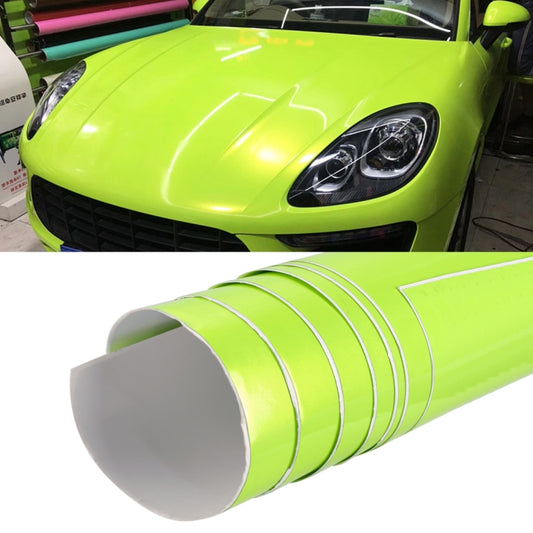 8 x 0.5m Auto Car Decorative Wrap Film Symphony PVC Body Changing Color Film(Fluorescent Yellow) - Auto Film by buy2fix | Online Shopping UK | buy2fix