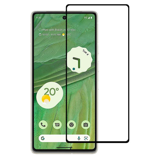 For Google Pixel 7 Full Glue Full Cover Screen Protector Tempered Glass Film - Google Tempered Glass by buy2fix | Online Shopping UK | buy2fix