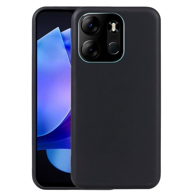 For TECNO Pop 7 Pro TPU Phone Case(Black) by buy2fix
