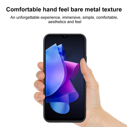 For TECNO Pop 7 Pro TPU Phone Case(Black) by buy2fix