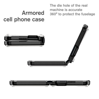 For Motorola Razr 2022 All-inclusive Shockproof Folding Phone Case(White) - Motorola Cases by buy2fix | Online Shopping UK | buy2fix
