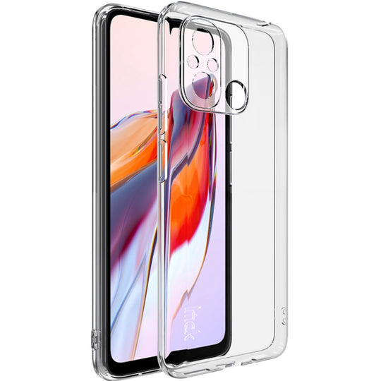 Pour Xiaomi Redmi 12C 4G IMAK UX-5 Series Coque de téléphone transparente antichoc en TPU