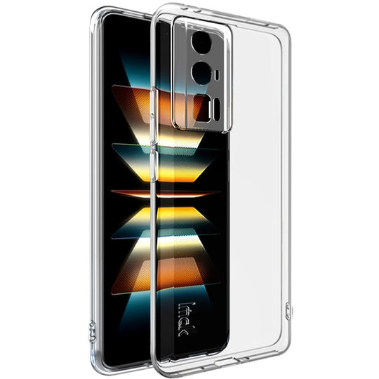 Pour Xiaomi Redmi K60 5G / K60 Pro 5G / Poco F5 Pro 5G IMAK UX-5 Series Coque de téléphone transparente antichoc en TPU