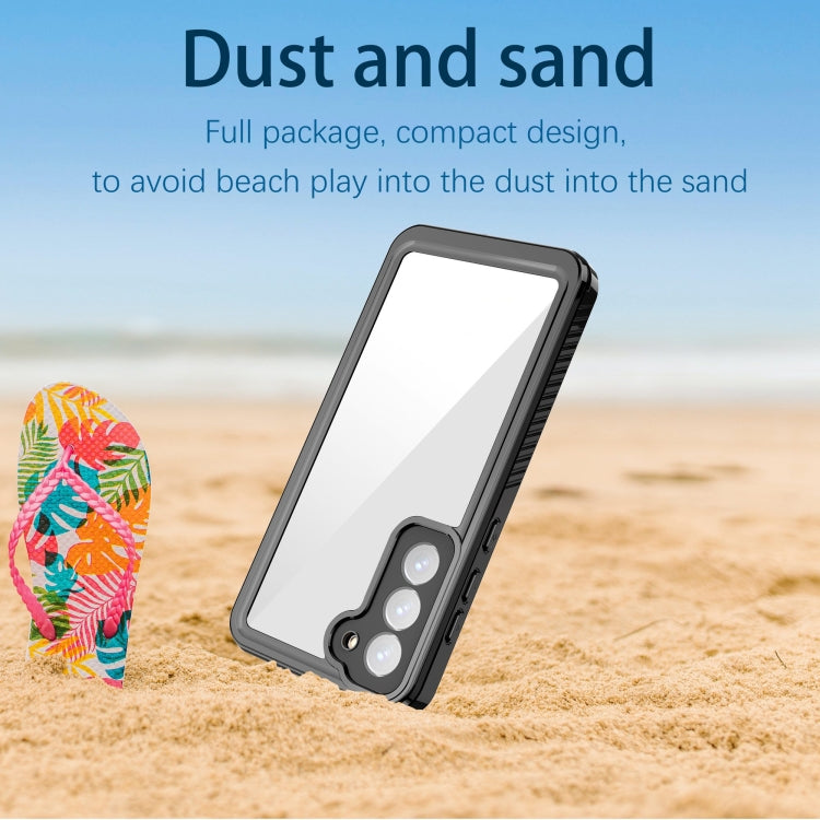 For Samsung Galaxy S23+ 5G RedPepper 360 Full Body Life Waterproof Phone Case(Black) - Galaxy S23+ 5G Cases by RedPepper | Online Shopping UK | buy2fix