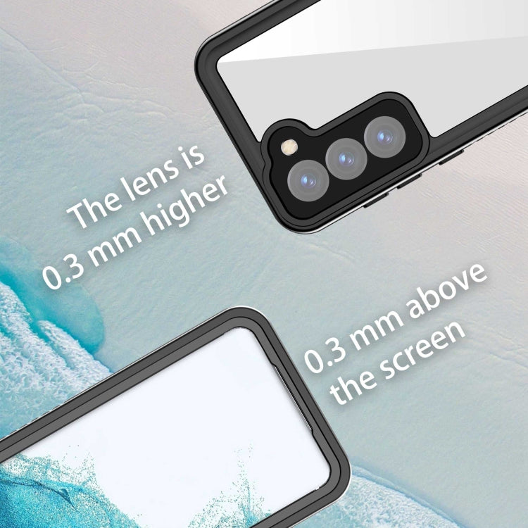 For Samsung Galaxy S23+ 5G RedPepper 360 Full Body Life Waterproof Phone Case(Black) - Galaxy S23+ 5G Cases by RedPepper | Online Shopping UK | buy2fix