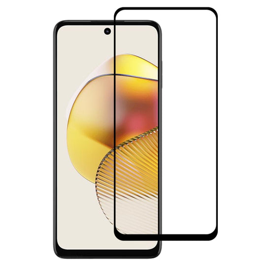 Film de protection d'écran en verre trempé pour Motorola Moto G73, colle complète