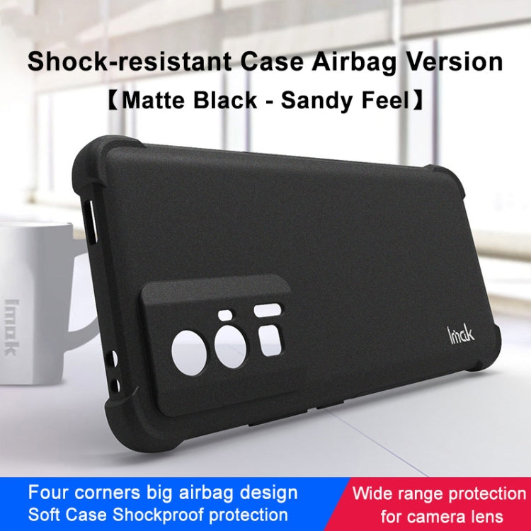 For Xiaomi Redmi K60 5G / K60 Pro 5G / Poco F5 Pro 5G imak Shockproof Airbag TPU Phone Case(Matte Black) by buy2fix