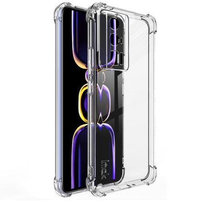 For Xiaomi Redmi K60 5G / K60 Pro 5G / Poco F5 Pro 5G imak Shockproof Airbag TPU Phone Case(Transparent) by buy2fix