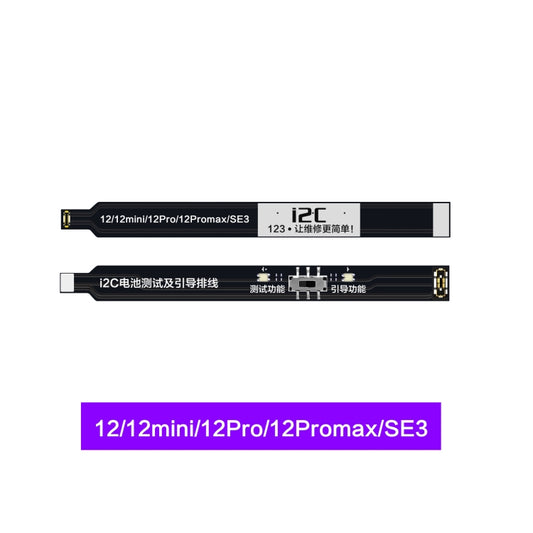 For iPhone 12 mini / 12 / 12 Pro / 12 Pro Max / SE3  i2C Battery Boot Strap Test Flex Cable - Test Tools by i2C | Online Shopping UK | buy2fix