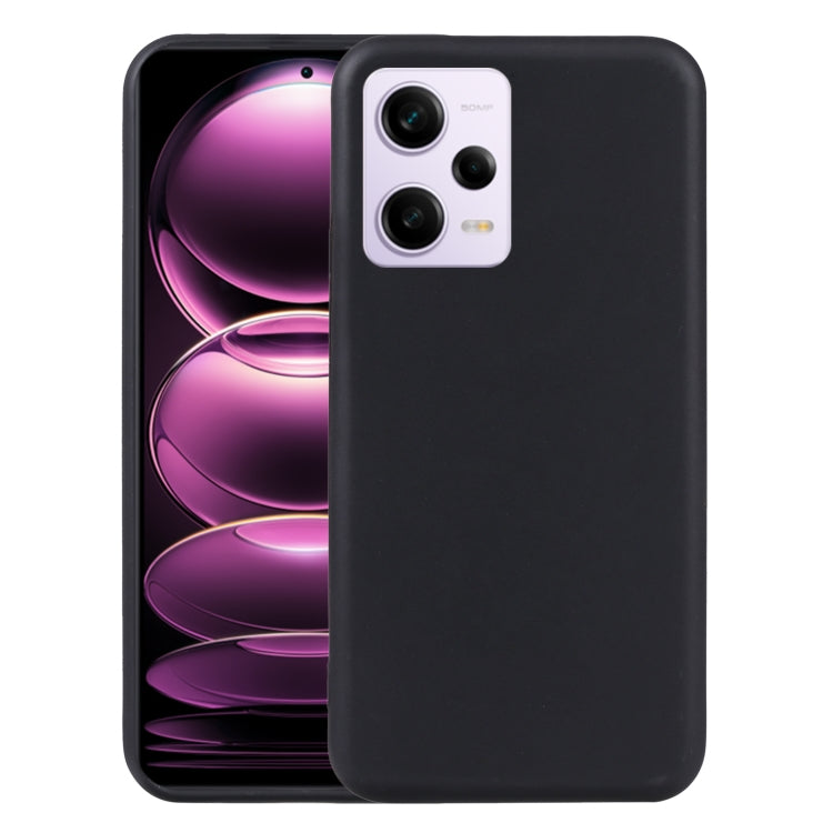 For Xiaomi Redmi Note 12 Pro 5G Global TPU Phone Case(Black) by buy2fix