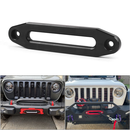 ATV/UTV 8000-15000LBs 10 inch Aluminum Synthetic Winch(Black) - Others by buy2fix | Online Shopping UK | buy2fix