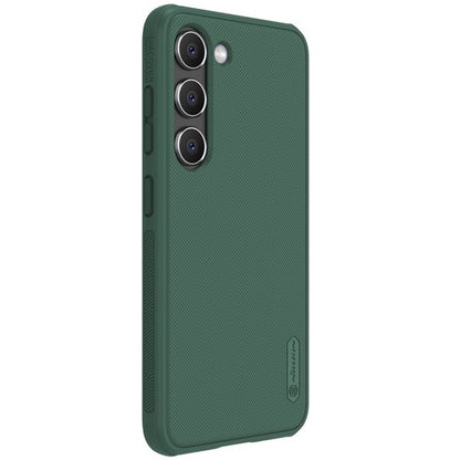 For Samsung Galaxy S23 5G NILLKIN Super Frosted Shield Pro PC + TPU Phone Case(Green) - Galaxy S23 5G Cases by NILLKIN | Online Shopping UK | buy2fix
