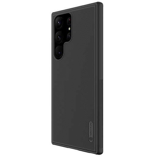 For Samsung Galaxy S23 Ultra 5G NILLKIN Super Frosted Shield Pro PC + TPU Phone Case(Black) - Galaxy S23 Ultra 5G Cases by NILLKIN | Online Shopping UK | buy2fix