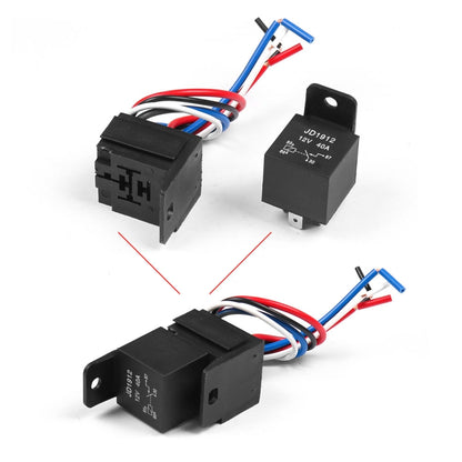 12V Racing Car LED Ignition Switch One Key Start Combination Panel - Car Switches by buy2fix | Online Shopping UK | buy2fix