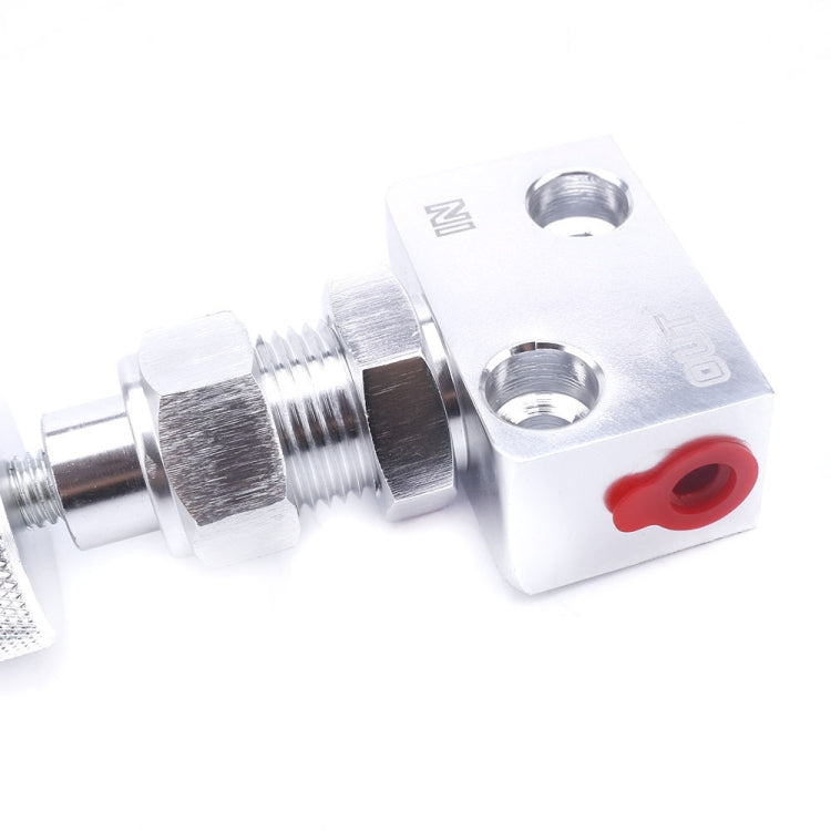 Car Brake Bias Proportioning Valve Pressure Regulator(Silver) - Brake System by buy2fix | Online Shopping UK | buy2fix