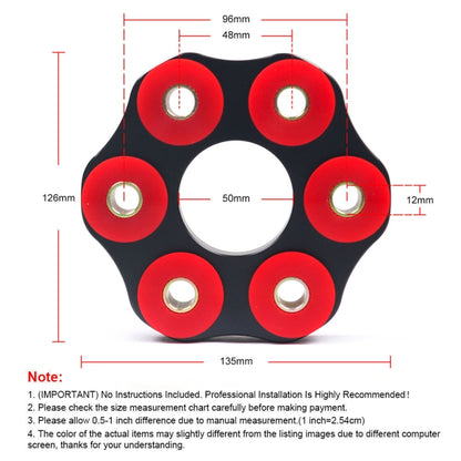 For BMW E46 Manual Trans Drive Shaft Flex Joint Disc - Steering System by buy2fix | Online Shopping UK | buy2fix