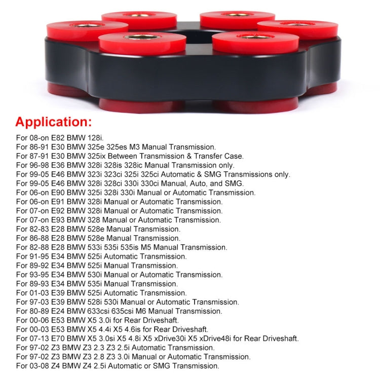 For BMW E46 Manual Trans Drive Shaft Flex Joint Disc - Steering System by buy2fix | Online Shopping UK | buy2fix