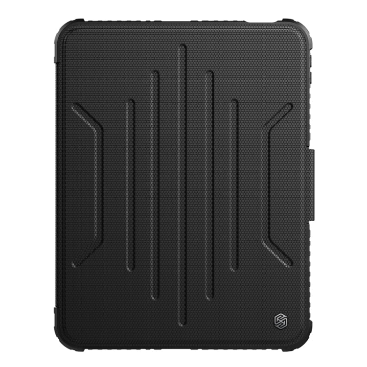 For iPad 2025 / 2022 NILLKIN Bumper Snapsafe Multifunctional Leather Tablet Case with Pen Slot(Black) - iPad 2025 / 2022 Cases by NILLKIN | Online Shopping UK | buy2fix