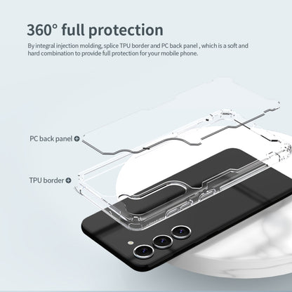For Samsung Galaxy S23+ 5G NILLKIN PC + TPU Phone Case(Transparent) - Galaxy S23+ 5G Cases by NILLKIN | Online Shopping UK | buy2fix