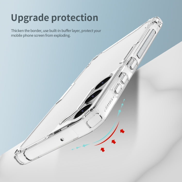 For Samsung Galaxy S23+ 5G NILLKIN PC + TPU Phone Case(Transparent) - Galaxy S23+ 5G Cases by NILLKIN | Online Shopping UK | buy2fix