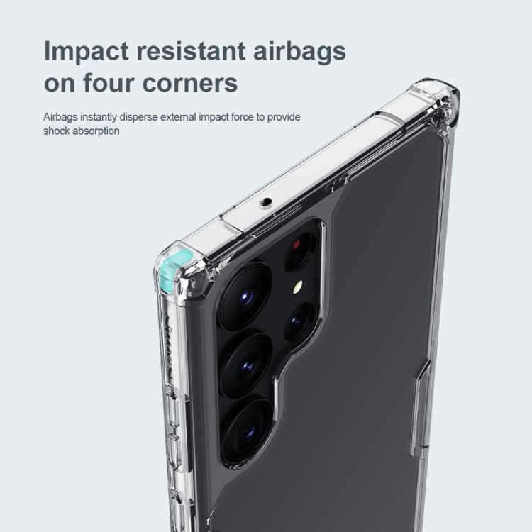 For Samsung Galaxy S23 Ultra 5G NILLKIN PC + TPU Phone Case(Transparent) - Galaxy S23 Ultra 5G Cases by NILLKIN | Online Shopping UK | buy2fix