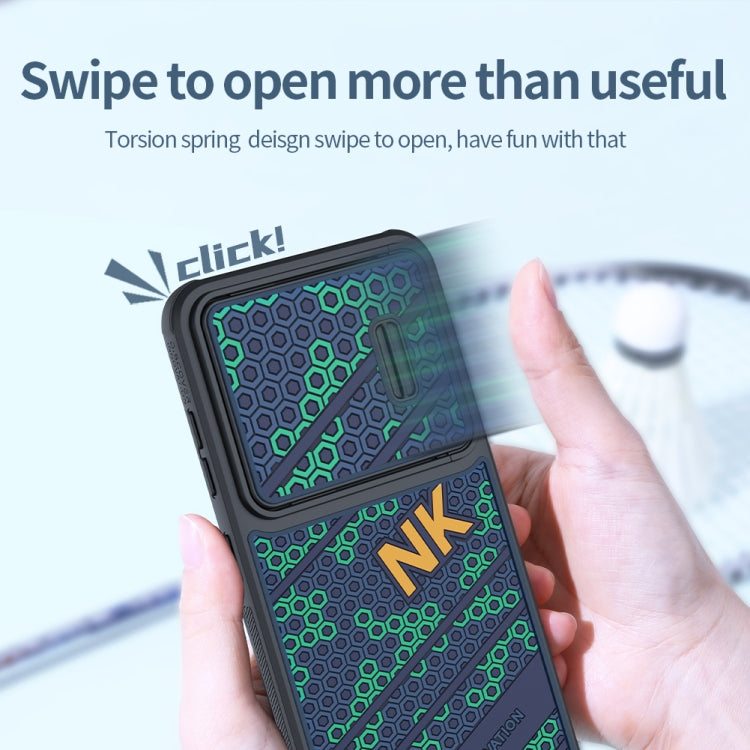 For Samsung Galaxy S23 5G NILLKIN 3D Lens Sliding Camera Phone Case - Galaxy S23 5G Cases by NILLKIN | Online Shopping UK | buy2fix
