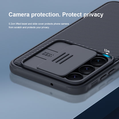 For Samsung Galaxy S23 5G NILLKIN Black Mirror Pro Series Camshield Phone Case(Green) - Galaxy S23 5G Cases by NILLKIN | Online Shopping UK | buy2fix