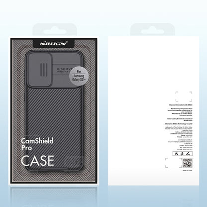 For Samsung Galaxy S23 5G NILLKIN Black Mirror Pro Series Camshield Phone Case(Green) - Galaxy S23 5G Cases by NILLKIN | Online Shopping UK | buy2fix