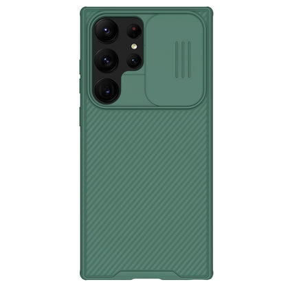 For Samsung Galaxy S23 Ultra 5G NILLKIN Black Mirror Pro Series Camshield Phone Case(Green) - Galaxy S23 Ultra 5G Cases by NILLKIN | Online Shopping UK | buy2fix