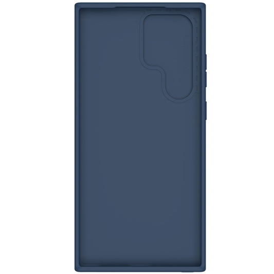 For Samsung Galaxy S23 Ultra 5G NILLKIN CamShield Liquid Silicone + PC Phone Case(Blue) - Galaxy S23 Ultra 5G Cases by NILLKIN | Online Shopping UK | buy2fix