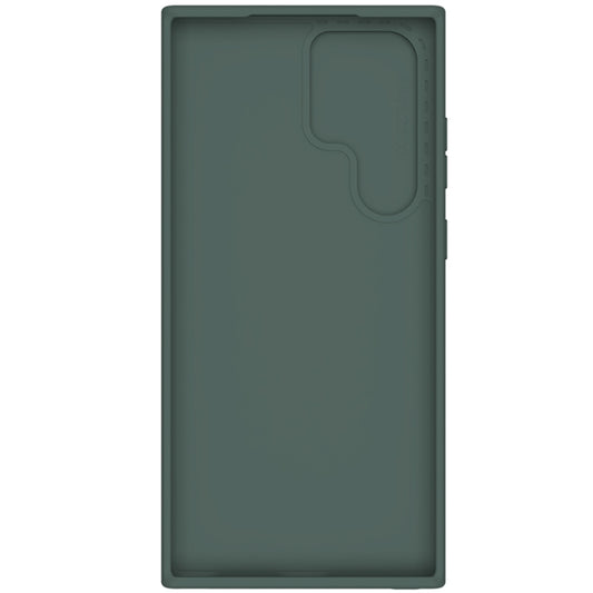 For Samsung Galaxy S23 Ultra 5G NILLKIN CamShield Liquid Silicone + PC Phone Case(Green) - Galaxy S23 Ultra 5G Cases by NILLKIN | Online Shopping UK | buy2fix