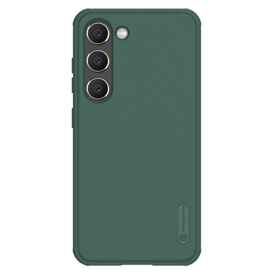 For Samsung Galaxy S23+ 5G NILLKIN Super Frosted Shield Pro PC + TPU Phone Case(Green) - Galaxy S23+ 5G Cases by NILLKIN | Online Shopping UK | buy2fix