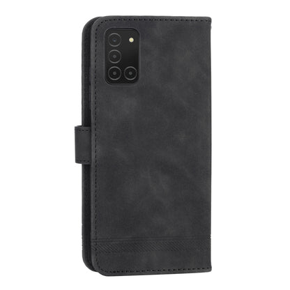 For Samsung Galaxy A03s 166mm Dierfeng Dream Line TPU + PU Leather Phone Case(Black) by buy2fix