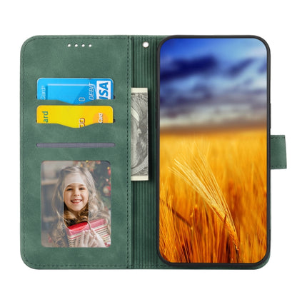 For Xiaomi 12 / 12X Dierfeng Dream Line TPU + PU Leather Phone Case(Green) by buy2fix