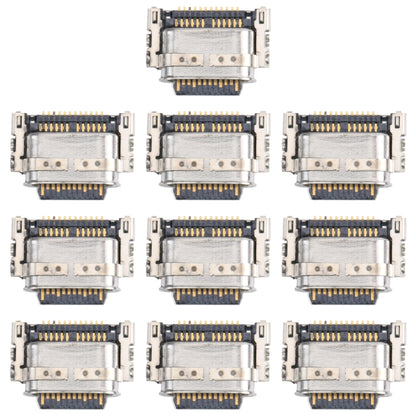 For Motorola One Zoom 10pcs Charging Port Connector - Others by buy2fix | Online Shopping UK | buy2fix