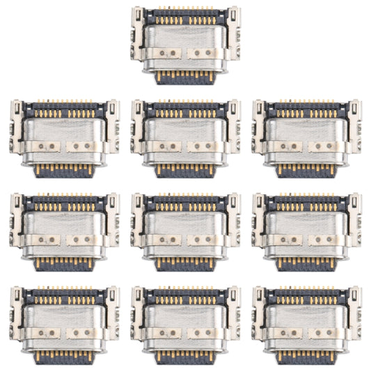 For Motorola One Zoom 10pcs Charging Port Connector - Others by buy2fix | Online Shopping UK | buy2fix