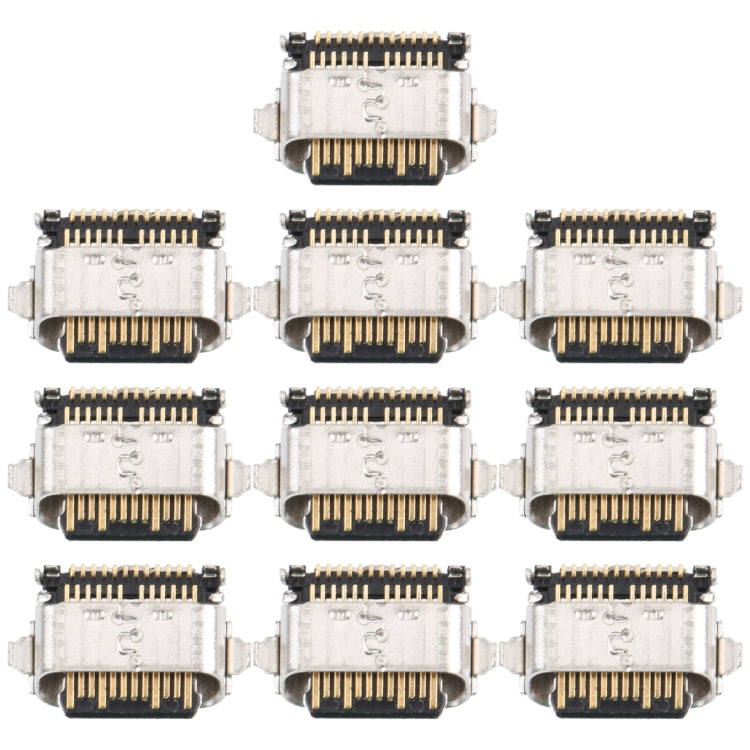 For Motorola One 10pcs Charging Port Connector - Others by buy2fix | Online Shopping UK | buy2fix