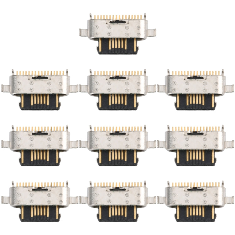 For Motorola Moto G50 10pcs Charging Port Connector - Others by buy2fix | Online Shopping UK | buy2fix