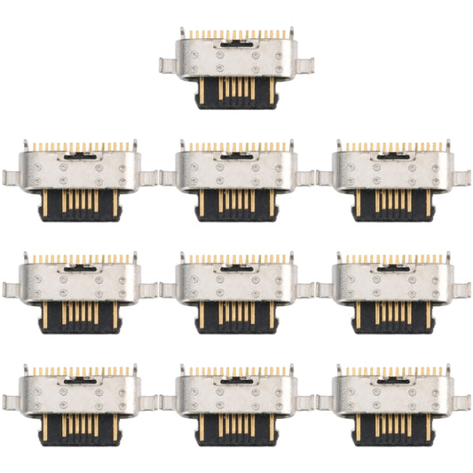 For Motorola Moto G50 10pcs Charging Port Connector - Others by buy2fix | Online Shopping UK | buy2fix