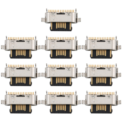 For Motorola Moto G10 / G20 / G30 / G10 Power 10pcs Charging Port Connector - Others by buy2fix | Online Shopping UK | buy2fix