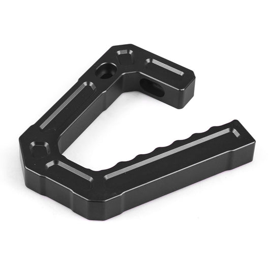 For Jeep Wrangler JK 2007-2018 Car Modification Aluminum Interior Handle(Black) - Door Handles by buy2fix | Online Shopping UK | buy2fix