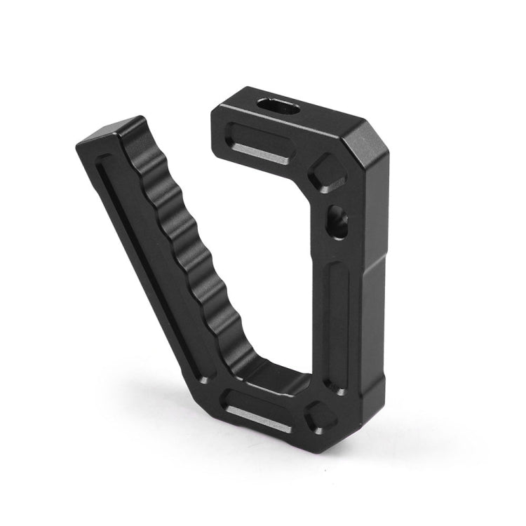 For Jeep Wrangler JK 2007-2018 Car Modification Aluminum Interior Handle(Black) - Door Handles by buy2fix | Online Shopping UK | buy2fix