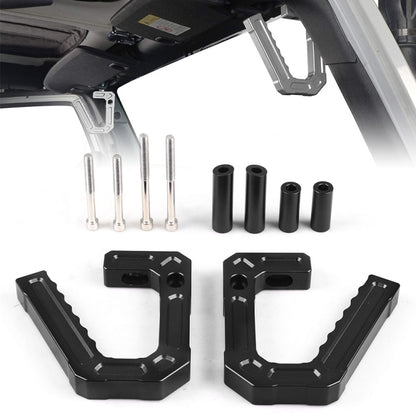 For Jeep Wrangler JK 2007-2018 Car Modification Aluminum Interior Handle(Black) - Door Handles by buy2fix | Online Shopping UK | buy2fix