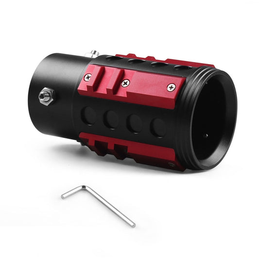 Car Modification Exhaust Pipe Tail Throat(Red) - Exhaust Pipes by buy2fix | Online Shopping UK | buy2fix