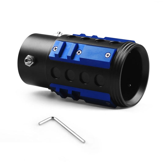 Car Modification Exhaust Pipe Tail Throat(Blue) - Exhaust Pipes by buy2fix | Online Shopping UK | buy2fix
