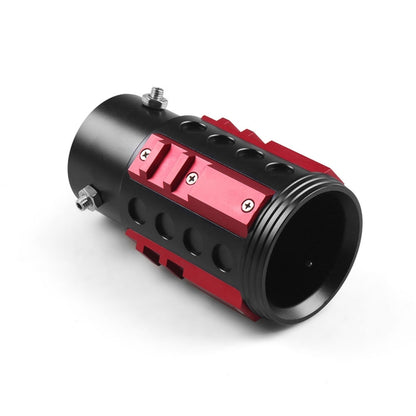 Car Modification Exhaust Pipe Tail Throat(Red) - Exhaust Pipes by buy2fix | Online Shopping UK | buy2fix