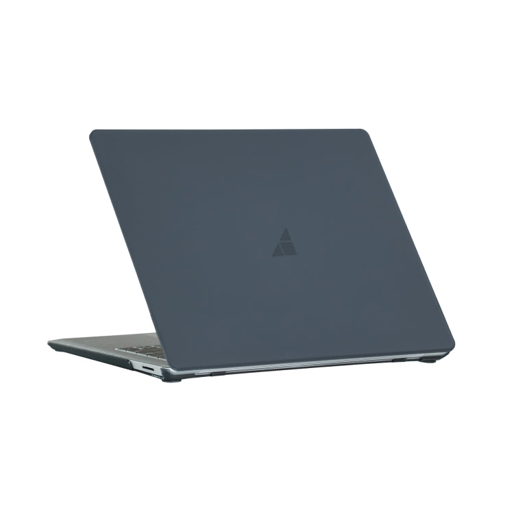 For Microsoft Surface Laptop 13.5 inch Flannel Shockproof Frosted Laptop Protective Case(Black) by buy2fix